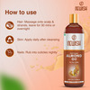 Newish Badam Rogan Oil | Sweet Almond Oil For Hair Body And Skin Unrefined 200ml ( Pack Of 2)