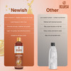 Newish Badam Rogan Oil | Sweet Almond Oil For Hair Body And Skin Unrefined 200ml ( Pack Of 2)