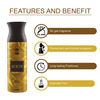 Ajmal 3 Aurum Femme For Women And 1 Magnetize For Men & Women Deodorants Each 200Ml Combo Pack Of 4