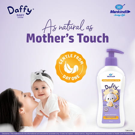 Daffy Ph 5.5 Bottle Of 200ml Baby Lotion