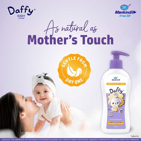 Daffy Ph 5.5 Bottle Of 200Ml Baby Lotion