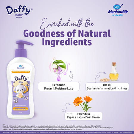 Daffy Ph 5.5 Bottle Of 200ml Baby Lotion