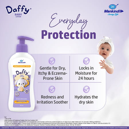 Daffy Ph 5.5 Bottle Of 200ml Baby Lotion