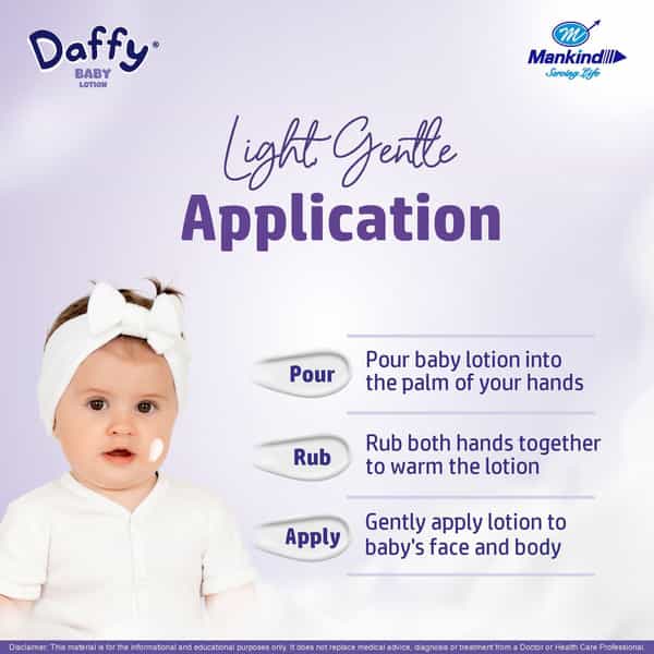 Daffy Ph 5.5 Bottle Of 200Ml Baby Lotion