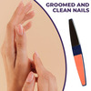 Sanfe Selfly Nail Buffer | 1 Piece | 4 Way Buffer | Buffs & Shines The Nails