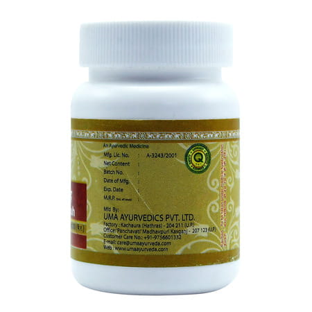 Uma Ayurveda Shothari Loh Ayurvedic Tablets 80 Tab