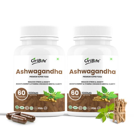 Oribite Beetroot 1000Mg Capsules For Stamina & Circulation 60 Capsules