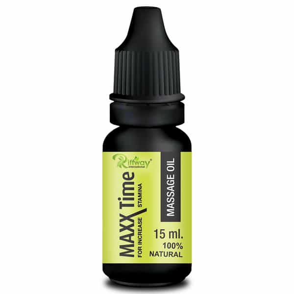 Max Time Herbal Oil For Helps To Improves Premature Ejaculation (15 Ml) 100% Natural