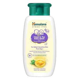 Himalaya Head To Toe Baby Wash Ph 5.5 | With Pure Cow Ghee & Aloe Vera | 100 Ml