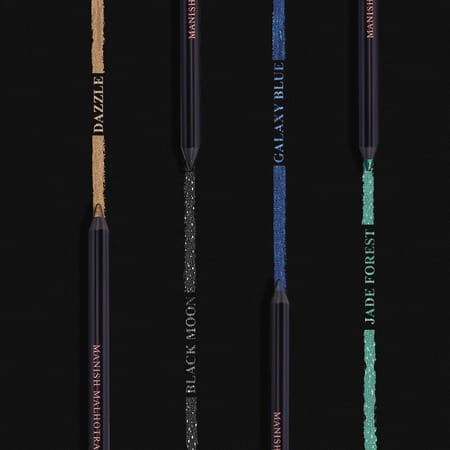 Manish Malhotra Beauty By Myglamm Glitter Eyeliner-Black Moon
