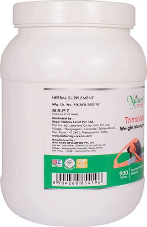 Naturz Ayurveda Trimoherbo - 900 Tablets (Pack Of 4)