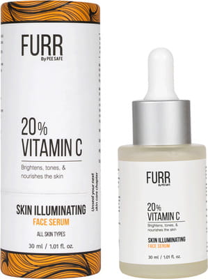 Furr By Pee Safe 20% Vitamin C Skin Face Serum For Skin Illumination 30 Ml