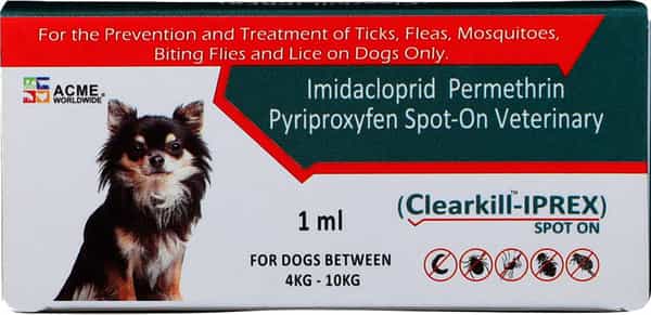 Clearkill Iprex Spot On 1 Ml