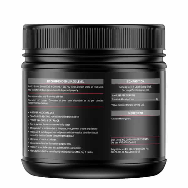 Muscleblaze Creatine Monohydrate Unflavoured 250 Gm
