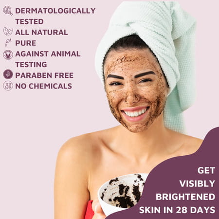 Coco Crush Coconut Lavender Face Pack For Skin Brightening - 15g