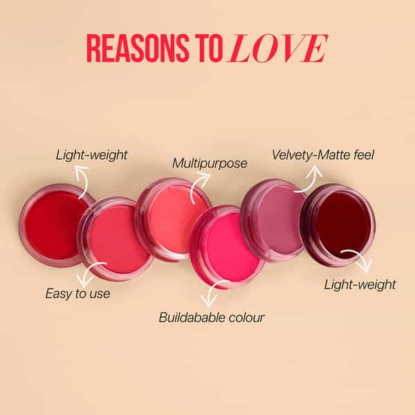 Myglamm Lit Lip And Cheek Rouge-Berry Bliss