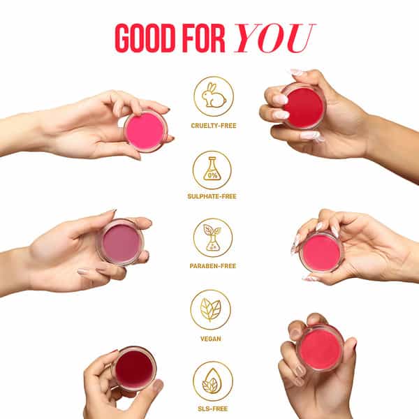 Myglamm Lit Lip And Cheek Rouge-Berry Bliss