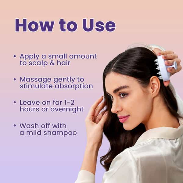 Alglaze Rosemary Hair Oil | Reduces Hair Fall | Rosemary Hibiscus & Avocado Oil | 100Ml
