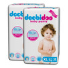 Doobidoo Baby Pants - Extra Large Size Diapers (80 Count) - With Anti Leak Side Cuffs (12-17 Kgs)