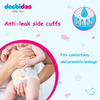Doobidoo Baby Pants - Extra Large Size Diapers (80 Count) - With Anti Leak Side Cuffs (12-17 Kgs)