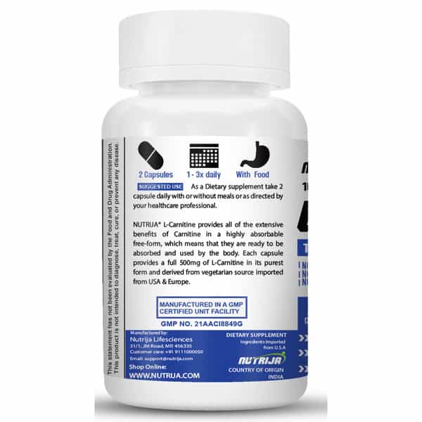 how many l carnitine pills per day JYM L-Carnitine L-Tartrate L-Carnitine - Force Factor
