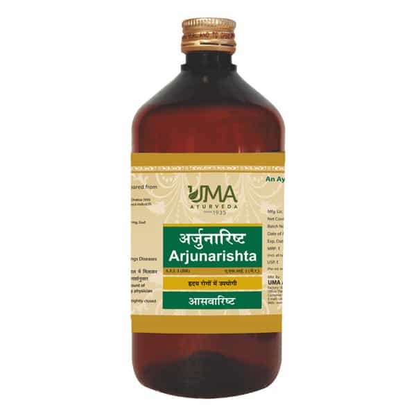 Uma Ayurveda Arjunarishta Ayurvedic Syrup 450 Ml