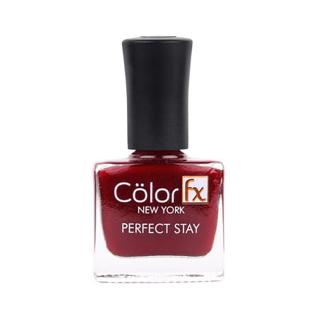 Color Fx Glossy Maroon Gel Long Lasting Nail Enamel 9 Ml