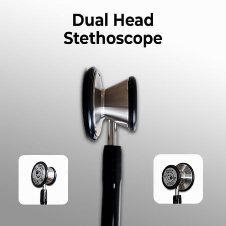 Dr. Odin Ost006 Dual Head Stethoscope| Paediatric And Adult Use 22 Inch Tube