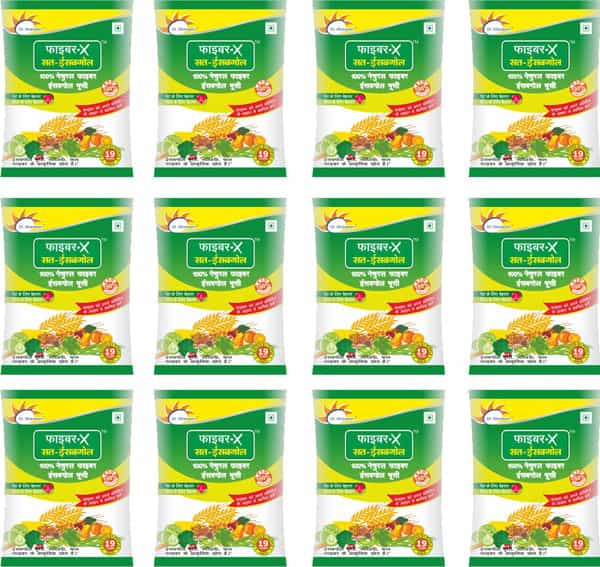 Dr. Morepen Fiber-X Sat Isabgol - 10Gm Pack Of 12