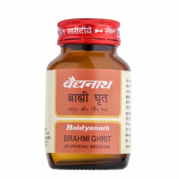 Baidyanath Ayurved Brahmi Ghrit 100G | Memory & Brain Wellness Support