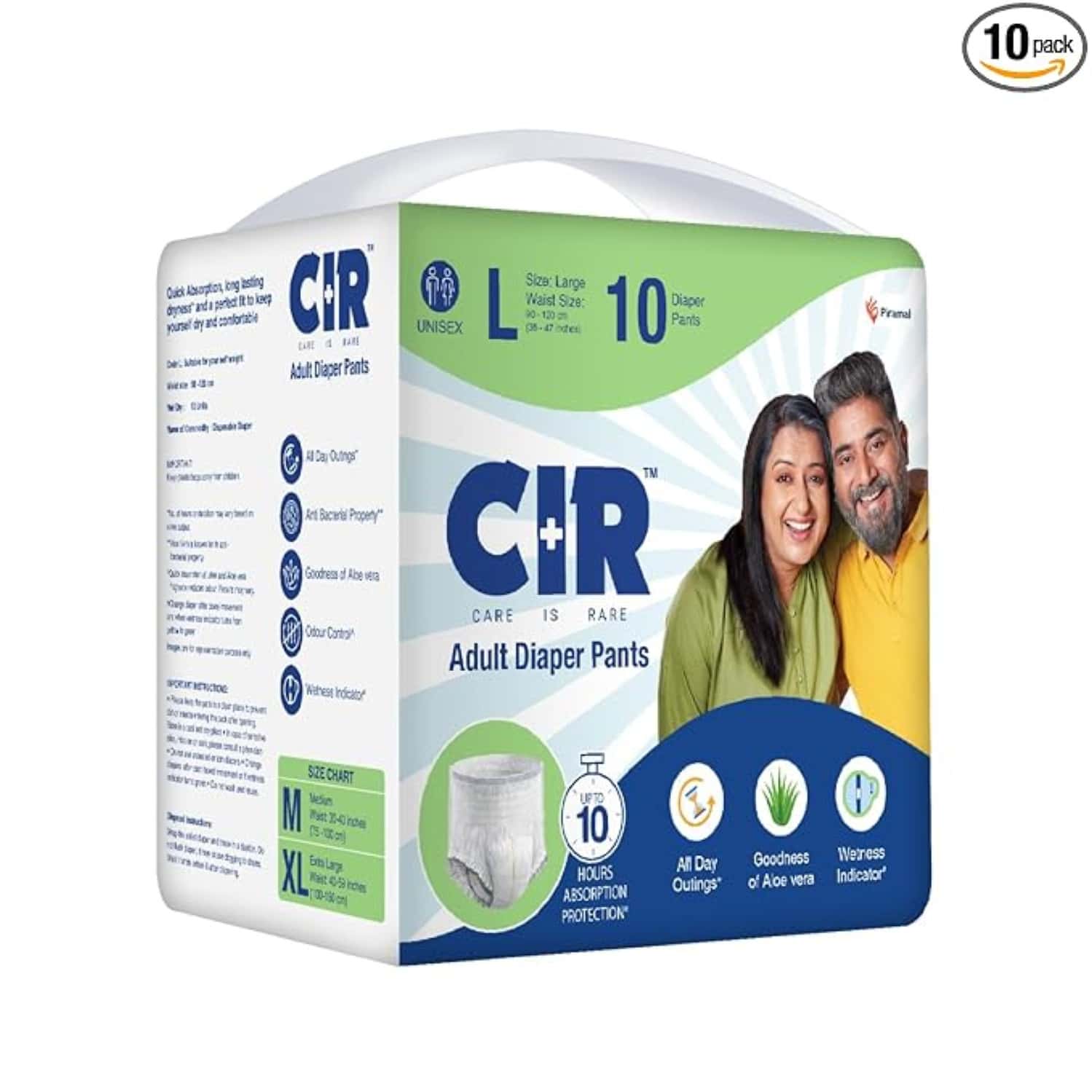 Cir Pants L Adult Diaper 1 No's