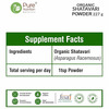Pure Nutrition Organic Shatavari Root Powder (Asparagus Racemosus) | Usda Certified Organic - 227g