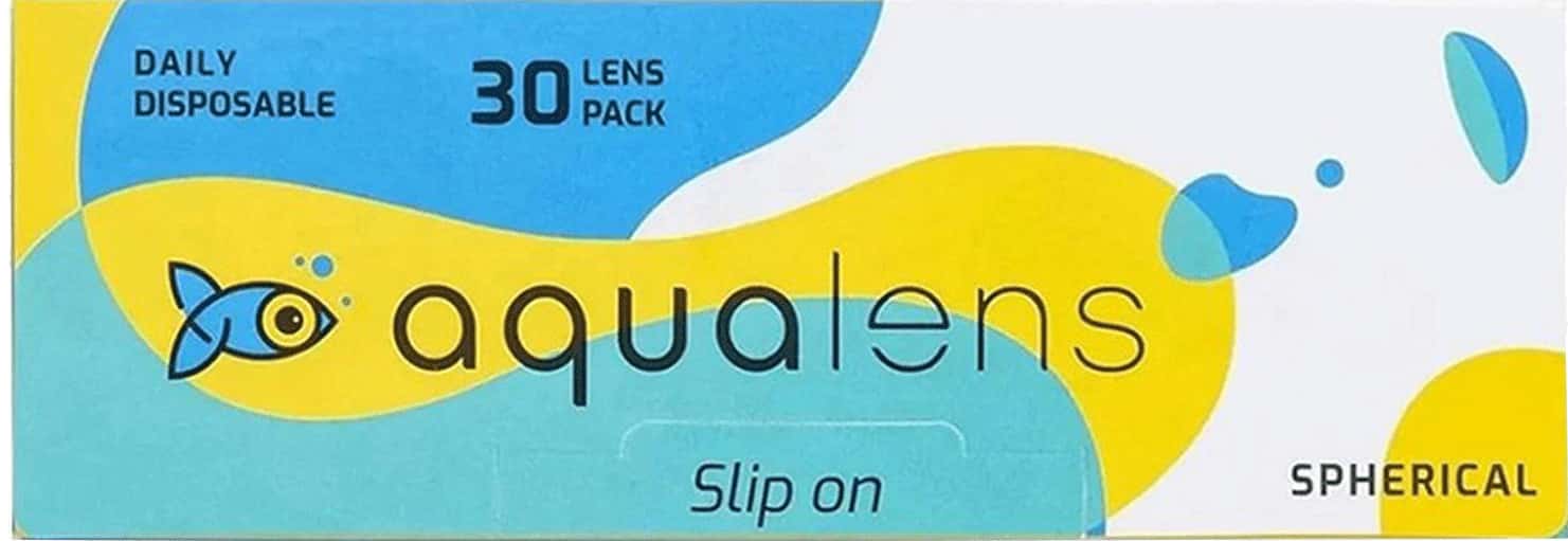 Aqualens Daily Disposable Contact Lenses (30 Lenses/Box) (-4.25)
