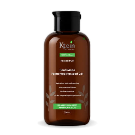 Ktein Natural 100% Plant Based Fermented Flaxseed Gel | Hand-Made - 200ml