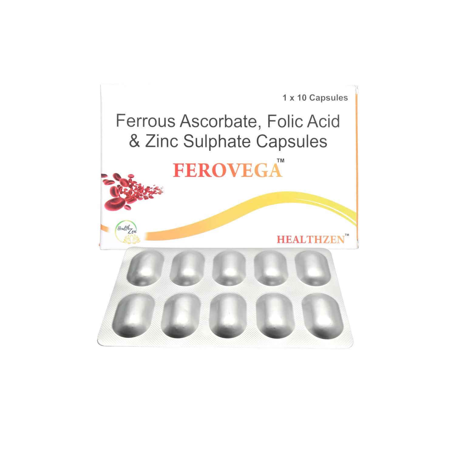 Healthzen Ferovega Capsule - 10n