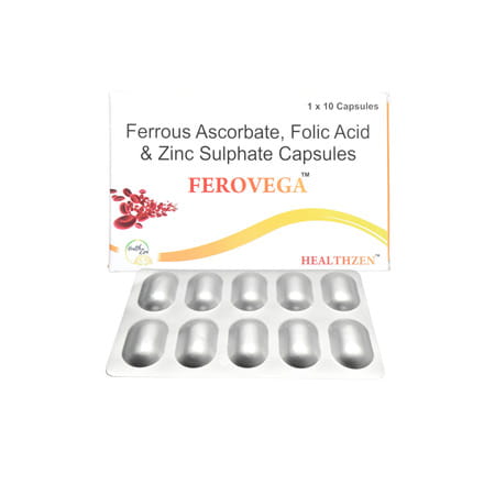 Healthzen Ferovega Capsule - 10n