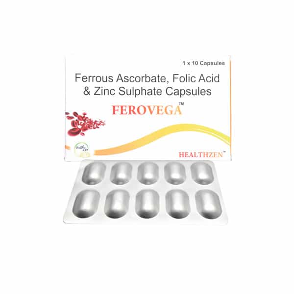 Healthzen Ferovega Capsule - 10N