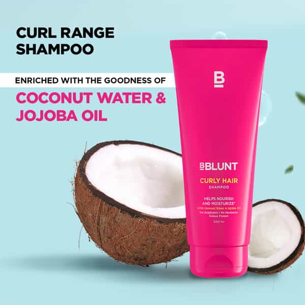 Bblunt Curly Hair Shampoo - 200 Ml