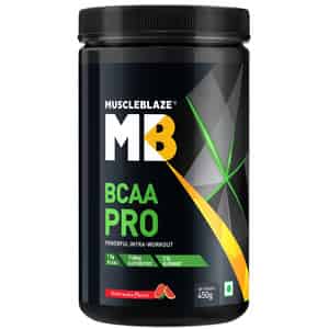Muscleblaze Bcaa Pro | Powerful Intra Workout (watermelon | 450 G | 30 Servings)