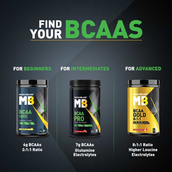 Muscleblaze Bcaa Pro | Powerful Intra Workout (Watermelon | 450 G | 30 Servings)