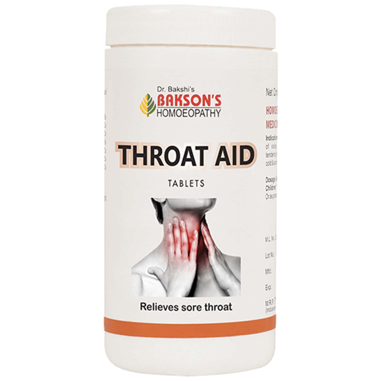 Baksons Throat Aid Tablet 200