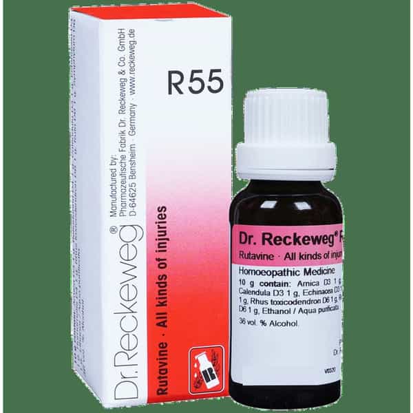 Dr. Reckeweg R55 All Kinds Of Injuries Drops 22 Ml