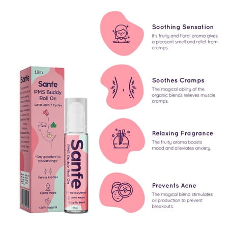 Sanfe Pms Buddy Roll On - 10 Ml
