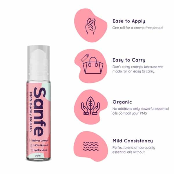 Sanfe Pms Buddy Roll On - 10 Ml