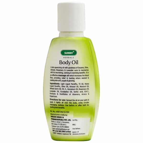Sunny Herbals Body Oil 100 Ml