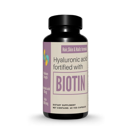 Sharrets 10000mcg Biotin For Hair | Skin | Nails - Halal Certified | Gluten Free