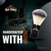 Man Arden Elegant Black Shaving Brush With Extra Soft Bristles + Shaving Cream 100G