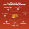 Nutriburst Turmeric Ultra Gummies For Joint Health | Anti-Inflammation (60 Gummies)(Ginger Flavor)