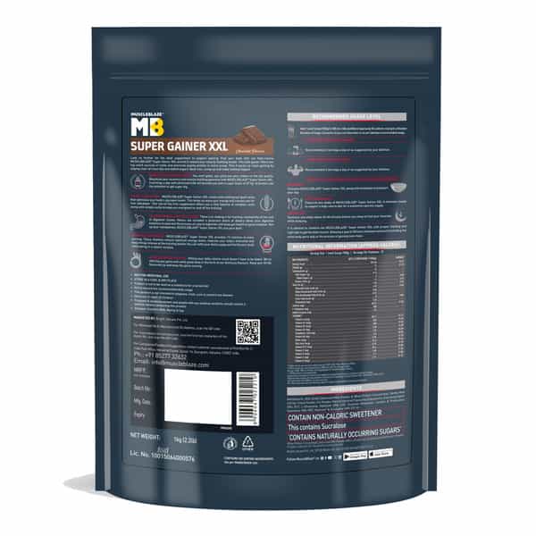 Muscleblaze Super Mass Gainer 1 Kg (Chocolate)