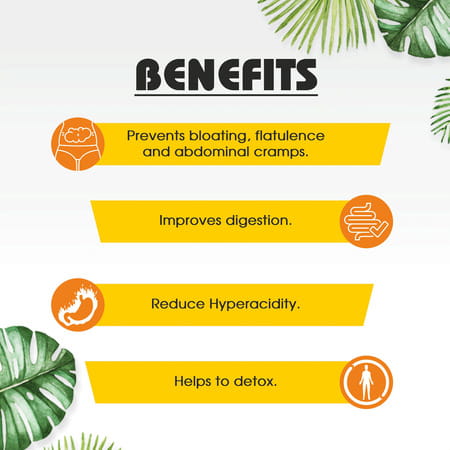 Mbdhwellness Gastricell-Ayurvedic Capsule For Gas Acidity Dyspesia-Jira Ajwain (Pack Of 3)